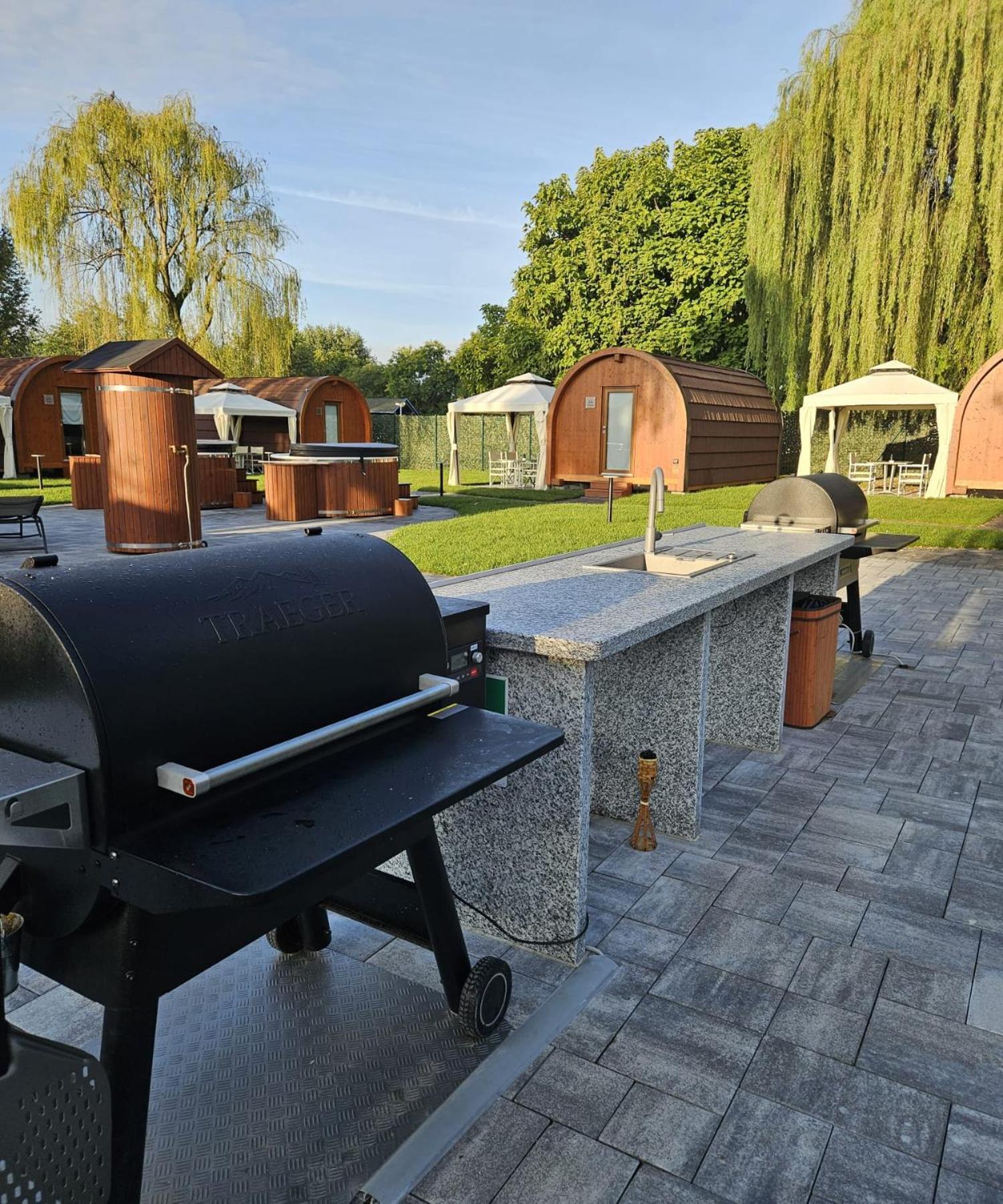 Vicolungo Glamour Lodge & Spa - Free Spa Hot Tub E Sauna Exterior foto